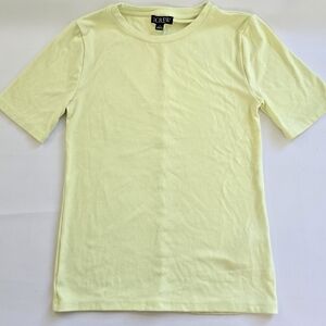 2 for $20 - All Tees | J. Crew | Women's Refined Rib Elbow Sleeve Tee, Size S